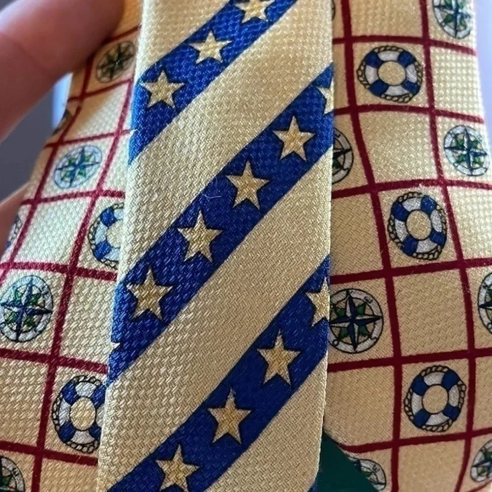 Vintage Tommy Hilfiger Americana Patriotic Red Blue Stars‎ Preppy 59
